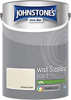 Johnstone's Wall & Ceilings Antique Cream Silk Paint - 5L