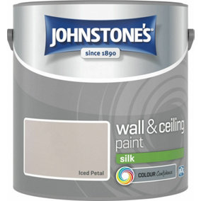 Johnstone's Wall & Ceilings Iced Petal Silk Paint - 2.5L