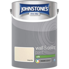 Johnstone's Wall & Ceilings Magnolia Silk Paint - 5L