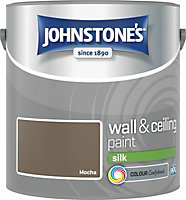Johnstone's Wall & Ceilings Mocha Silk Paint - 2.5L