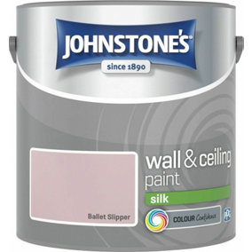 Johnstone's Wall & Ceilings Silk Ballet Slipper Paint 2.5L