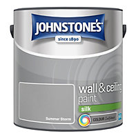 Johnstone's Wall & Ceilings Summer Storm Silk Paint - 2.5L