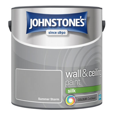 Johnstone's Wall & Ceilings Summer Storm Silk Paint - 2.5L