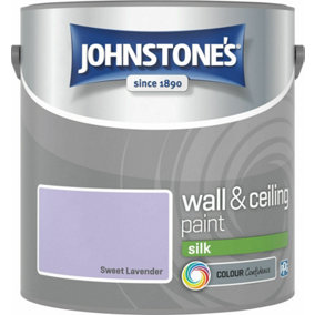 Johnstone's Wall & Ceilings Sweet Lavender Silk Paint - 2.5L