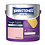 Johnstone's Washable Matt Tough Paint Pink Starburst - 2.5L