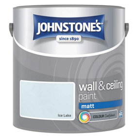 Johnstones Ice Lake Matt Emulsion Wall & Ceiling Paint 2.5L