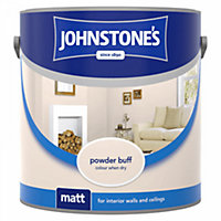 Johnstones Powder Buff Matt Paint 2.5L