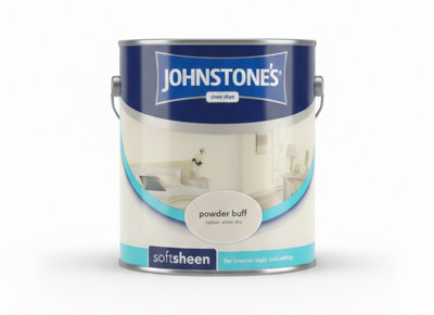 Johnstones Powder Buff Softsheen Interior Wall and Ceiling Paint 2.5L