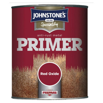 Johnstones Red Oxide Primer Paint 750ml