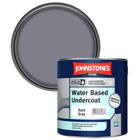 Johnstones Trade Aqua Undercoat Dark Grey 2.5L