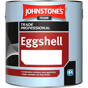 Johnstones Trade Eggshell Black 2.5L