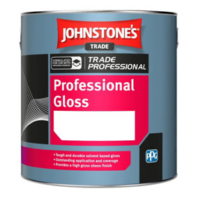 Johnstones Trade Professional Gloss Black 2.5L