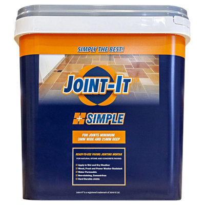 Joint-it Simple Grouting Compound 12.5kg - Dark Grey