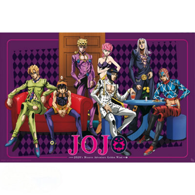 Jojo's Bizarre Adventure Golden Wind Team 61 x 91.5cm Maxi Poster