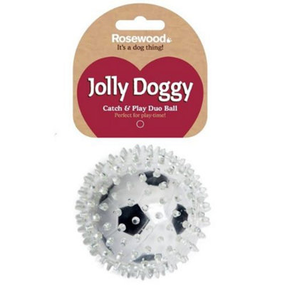 Jolly Doggy Catch Play Football 8cm (Pack of 3)
