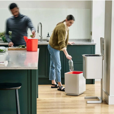 新品同様　cube-cube ジャケット グリーン系　M−L　センソユニコ Joseph Joseph 30061 Totem Max 60L Stone Waste & Recycling Bin