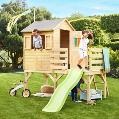 Josephine Playhouse with Slide 10 x 8