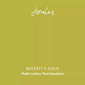 Joules Beckett's Gold Peel & Stick Paint Sample