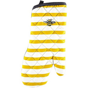 Joules Bee Stripe Yellow and Blue Gauntlet