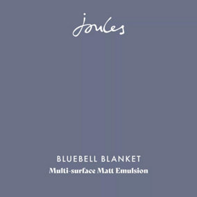 Joules Bluebell Blanket Peel & Stick Paint Sample