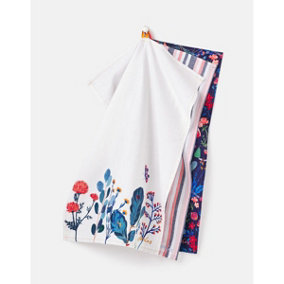 Joules Country Cottage 3 Pack Tea Towels Floral