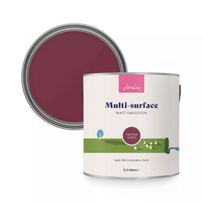 Joules Foxton Sloes Multi-Surface Matt Emulsion 2.5L