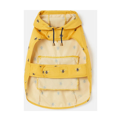 Joules GoLightly Packaway Dog Coat Yellow (S)