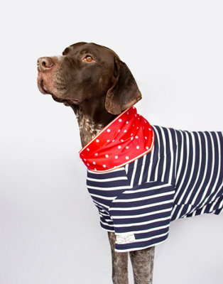 Buy Joules Harbour Top and Red Polkadot Neckerchief Gift Set for Dogs