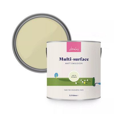 Joules Let's Picnic Multi-Surface Matt Emulsion 2.5L