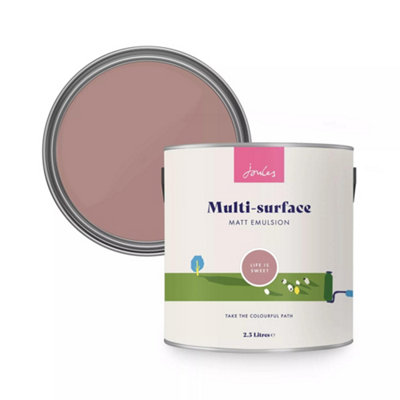 Joules Life Is Sweet Multi-Surface Matt Emulsion 2.5L