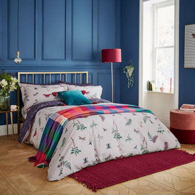 Joules Midnight Beasts Duvet Cover Set King Size Multi DIY at B&Q