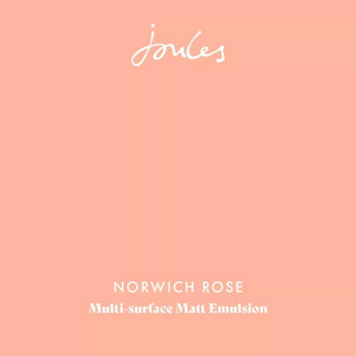 Joules Norwich Rose Peel & Stick Paint Sample