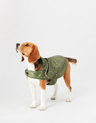 Joules Olive Bee Print Water-resistant Dog Coat, Lightweight, Adjustable, Small Price Comparisons | Compare The Build