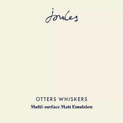 Joules Otters Whiskers Peel & Stick Paint Sample