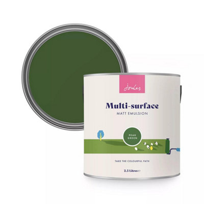 Joules Peak Green Multi-Surface Matt Emulsion 2.5L