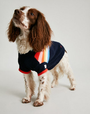 Joules Rainbow Stripe Dog Jumper, Easy On and Off Design, Super Soft, Small Price Comparisons | Compare The Build