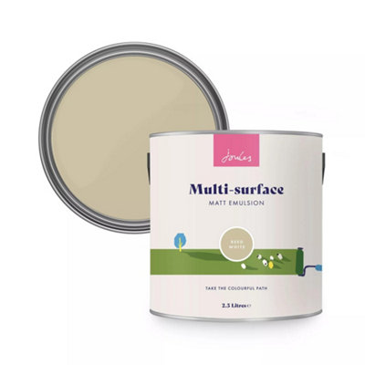 Joules Reed White Multi-Surface Matt Emulsion 2.5L