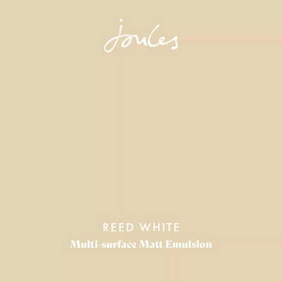 Joules Reed White Peel & Stick Paint Sample