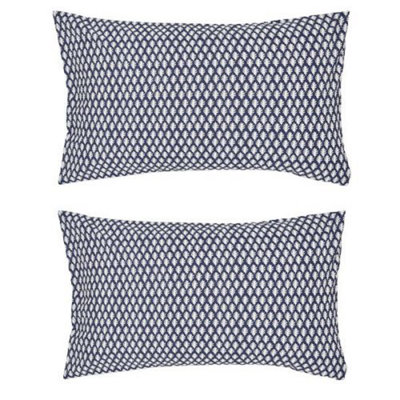 Joules Woodland Scene Pillow Case Standard Pair Multi DIY at B&Q