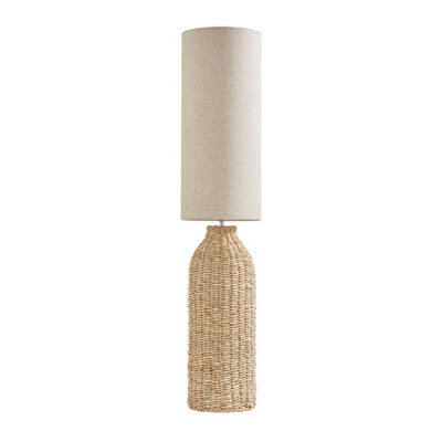 Joyce Natural Woven Floor Lamp