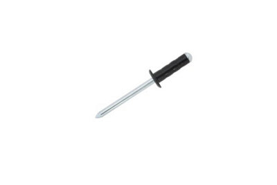 Jrp Riveting Products 4.8 x 15mm Aluminium/Steel Dome Head Rivets ...