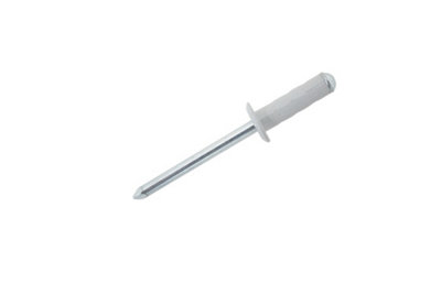 Jrp Riveting Products 4.8 x 15mm Aluminium/Steel Dome Head Rivets ...