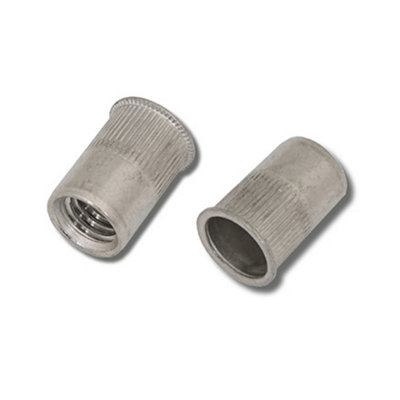 JRP Riveting Products M5 x 11.5 A4 Stainless Steel Rivet Nuts ...