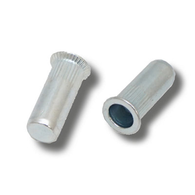 JRP Riveting Products M6x23.5 Steel Csk Head Rivet Nuts - JRPRNSCHC0640
