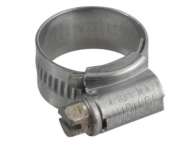 Jubilee 0MS 0 Zinc Protected Hose Clip 16 - 22mm (5/8 - 7/8in) JUB0