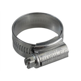 Jubilee - 1A Zinc Protected Hose Clip 22 - 30mm (7/8 - 1.1/8in)