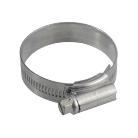 Jubilee - 1M Zinc Protected Hose Clip 32 - 45mm (1.1/4 - 1.3/4in)