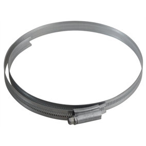 Jubilee - 7.1/2in Zinc Protected Hose Clip 158 - 190mm (6.1/4 - 7.1/2in)