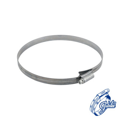 Jubilee Clip Mild Steel 135165mm DIY at B&Q