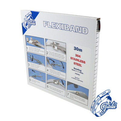 Jubilee Flexiband Stainless Steel 9mm Price Comparisons | Compare The Build